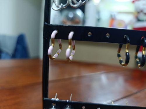 Miniatura 3 de Argollas de corazón con gomitas