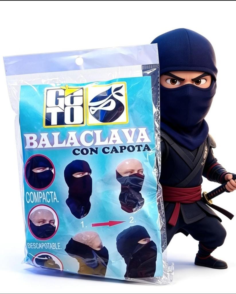 Balaclava con capota Geto Ninja
