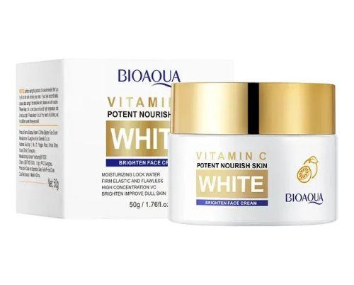 Miniatura 2 de Bioaqua Crema Blanqueador Facial Nutritiva Vitamina C 50g