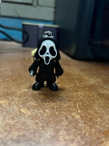 Llavero articulado ghostface