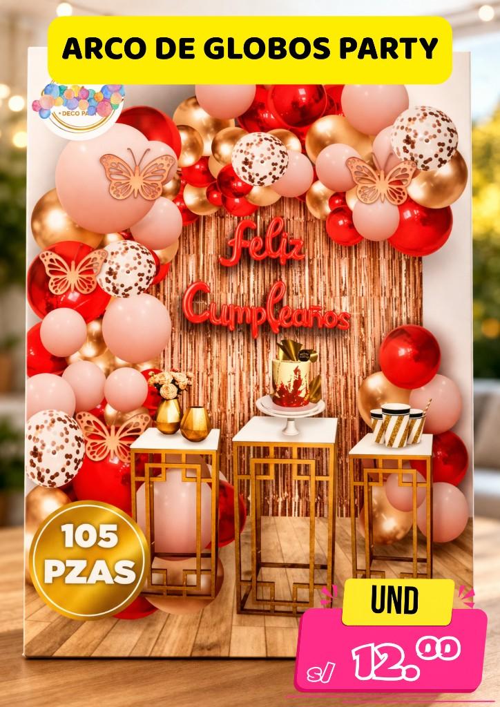 Arco de globos para adultos