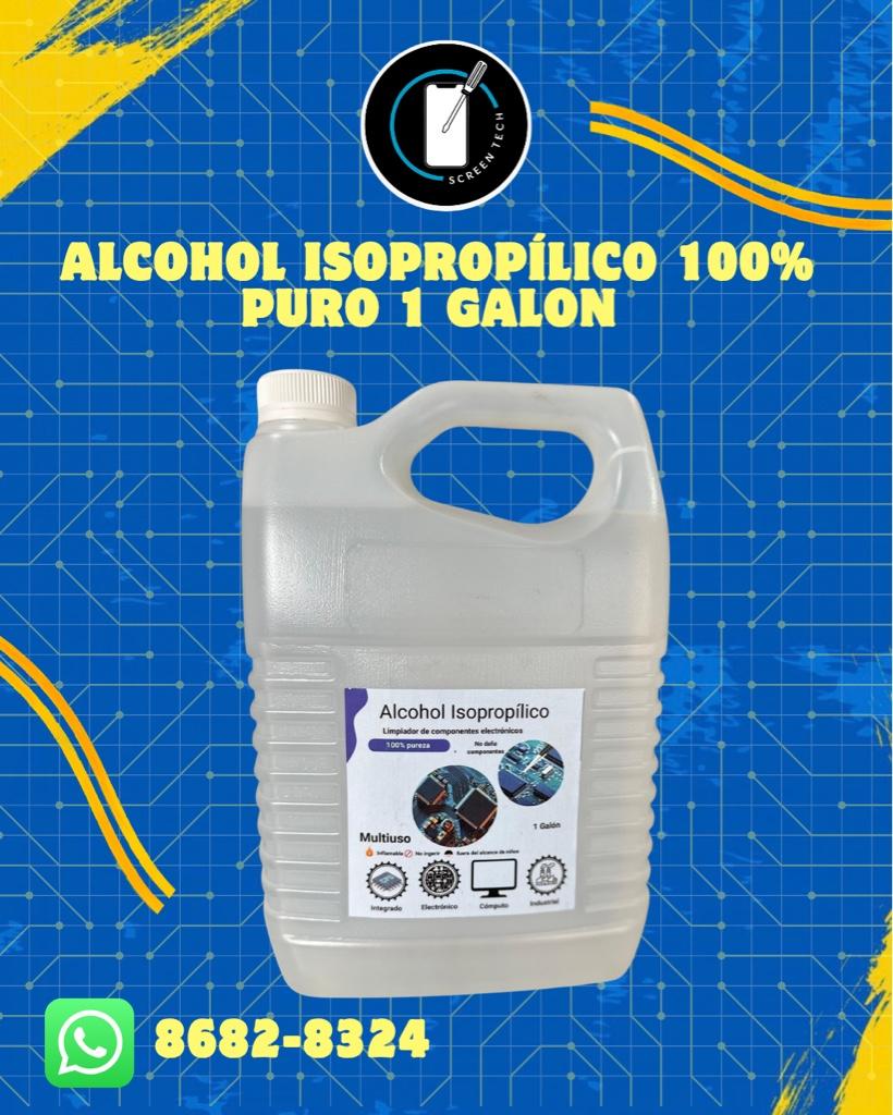 Alcohol Isopropílico 100% Puro
