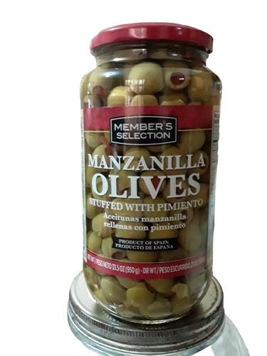 Aceitunas manzanilla rellenas con pimentón