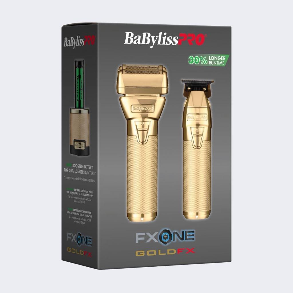 8. BaBylissPRO FXONE Shaver & Trimmer Set GOLD | FX1FSTGTO (BATTERY INCLUDED)
