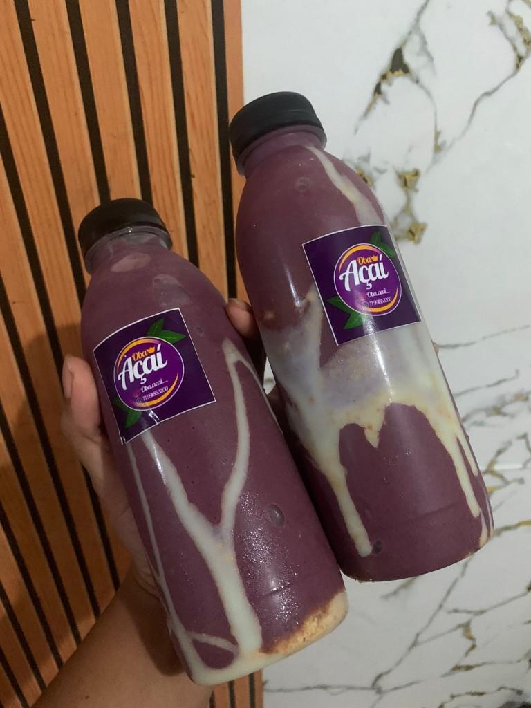 Açaí com paçoca 500ml
