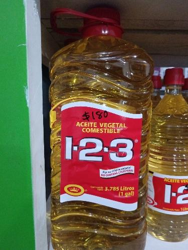Aceite 1-2-3 (3.785L)