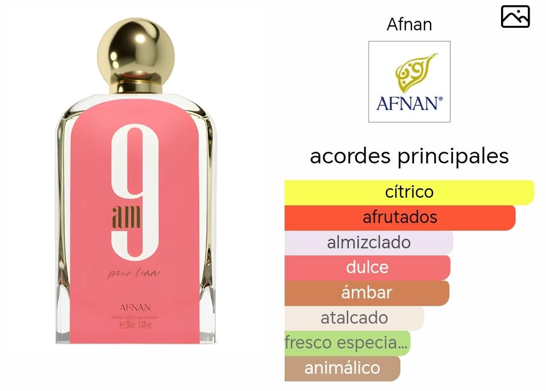 Miniatura 3 de Afnan 9AM Pour Femme EDP 100ml