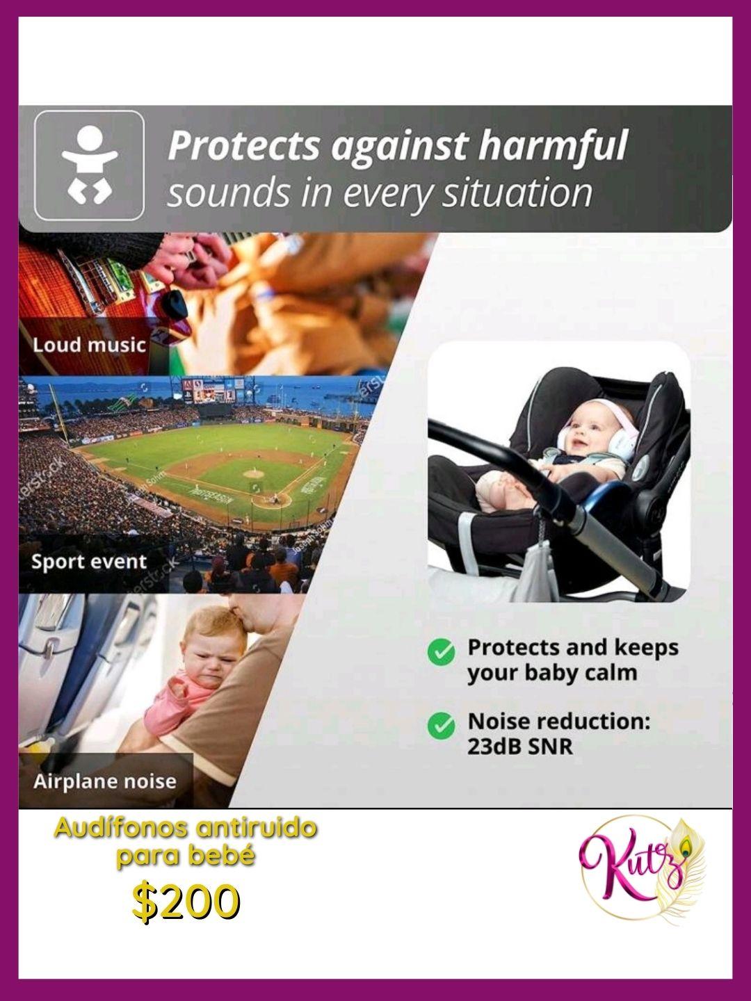 Miniatura 2 de Audífonos para bebés