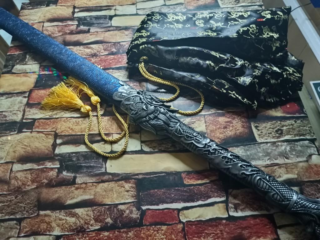 Espada estilo Chino Acero al carbono (Real)