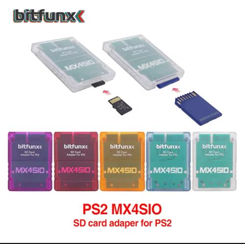 Adaptador Bitfunx MX4SIO para microSD para PlayStation 2 🎮💾