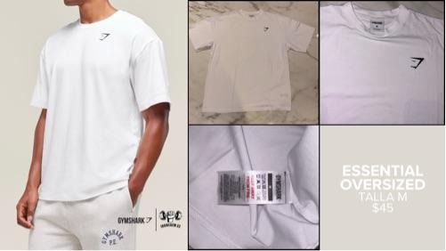 ESSENTIAL OVERSIZED GS BLANCA