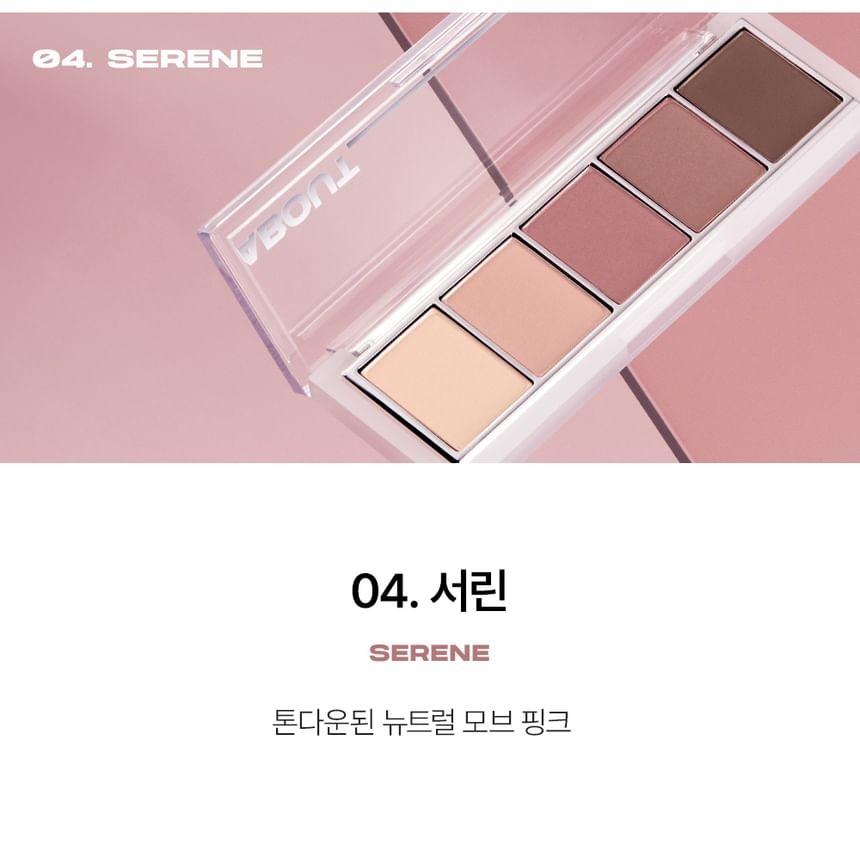 About Tone paleta de Sombras #04 serene