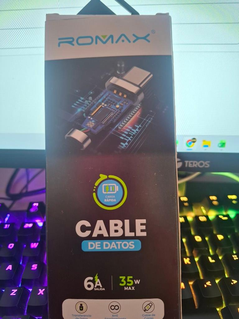 Miniatura 2 de CABLE ROMAX CABKE DE DATOS  CARHA RAPIDA V8