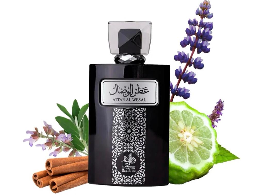 Miniatura 3 de Attar Al Wesal Al Wataniah Perfume Arabe 100ml Original - Masculino Aromatico Perfume