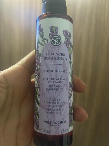 Aceite para masaje relajante