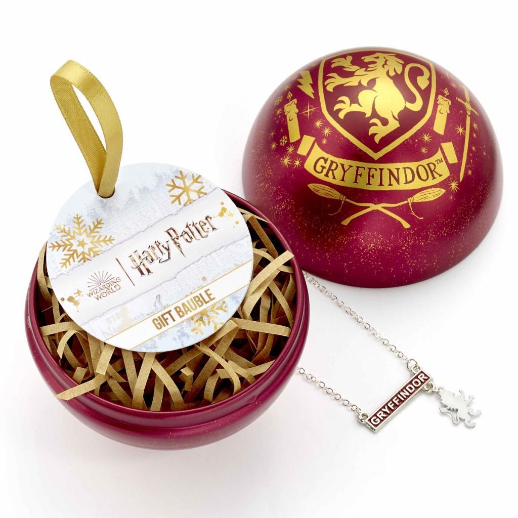 Bola Navidad Con Collar Gryffindor