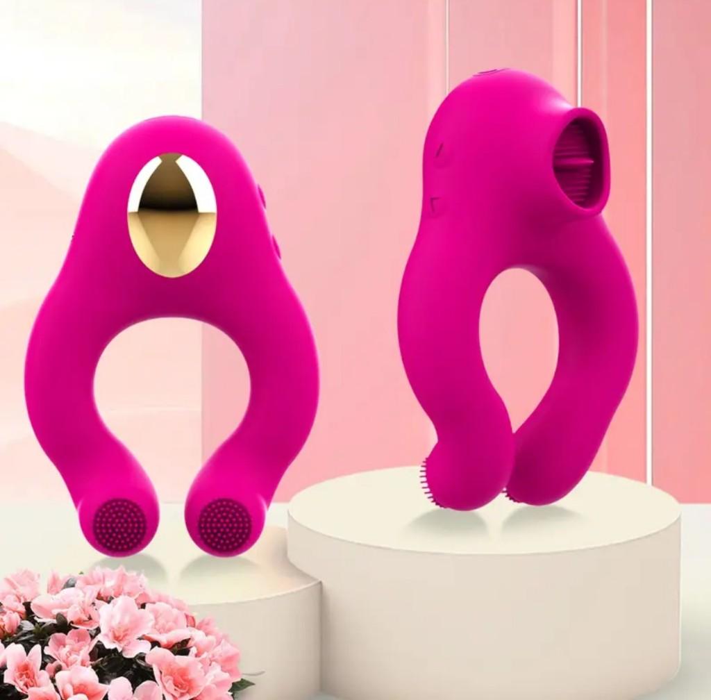 Anillo vibrador con lengüeta