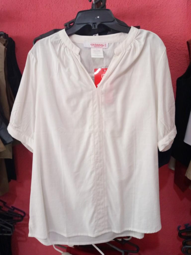 Blusa Blanca Cklass