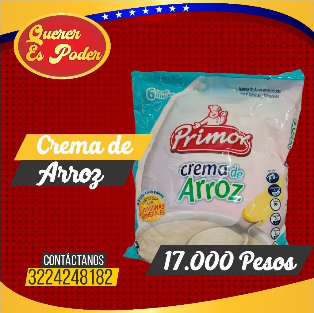 Crema de arroz