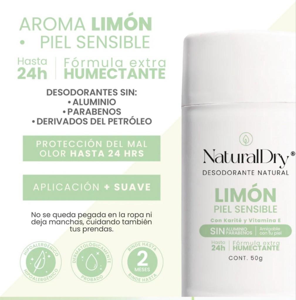 Desodorante natural limon