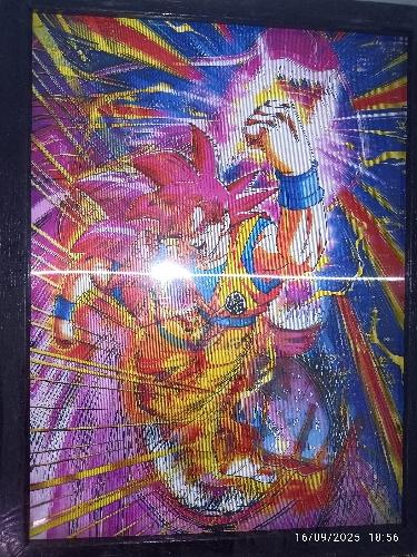 Cuadro Goku SSJG