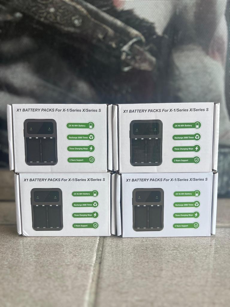 Baterias recargables (xbox)