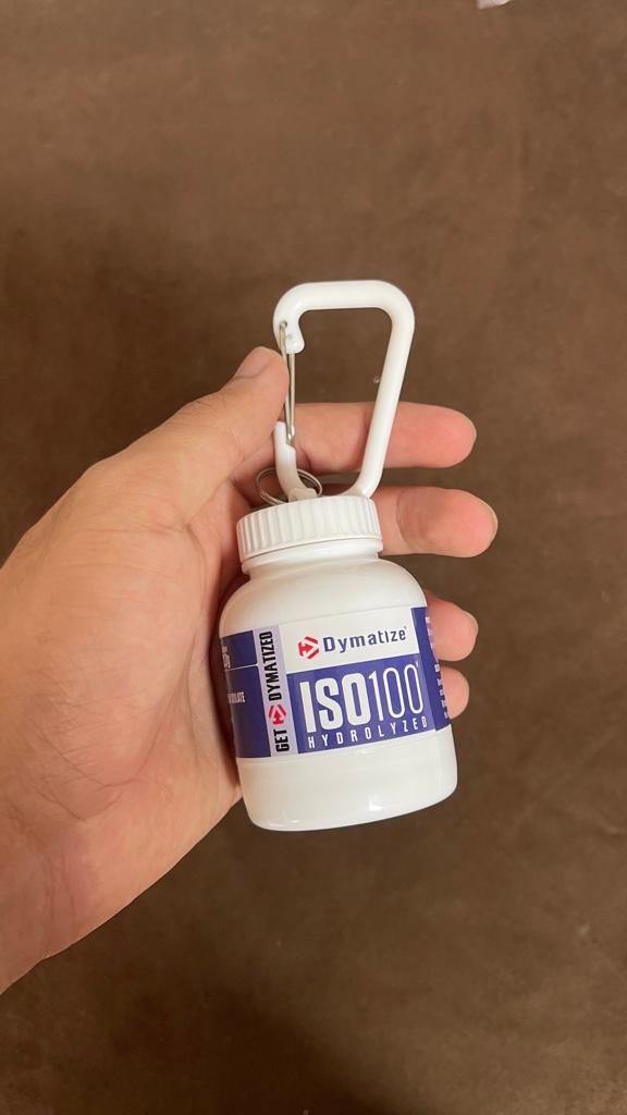 Llavero Porta Proteína pequeño