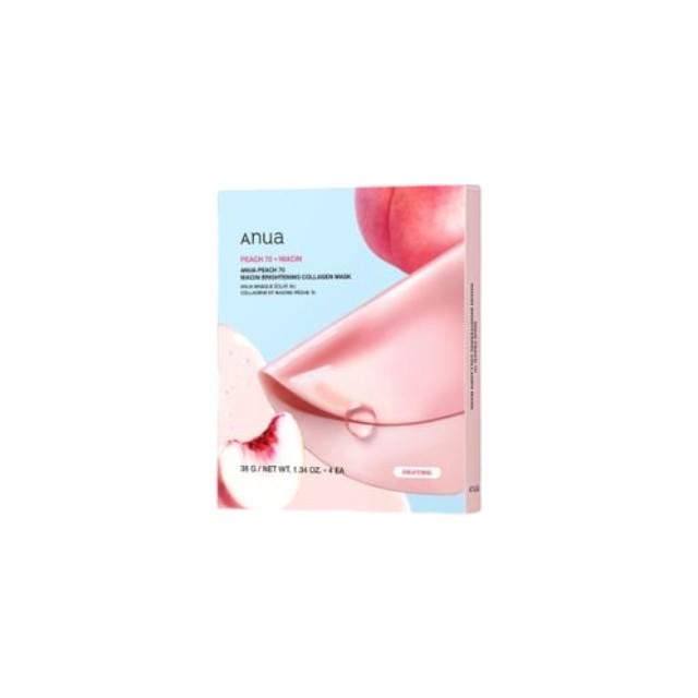 Anua mascarilla con colágeno  peach 70 niacinamida