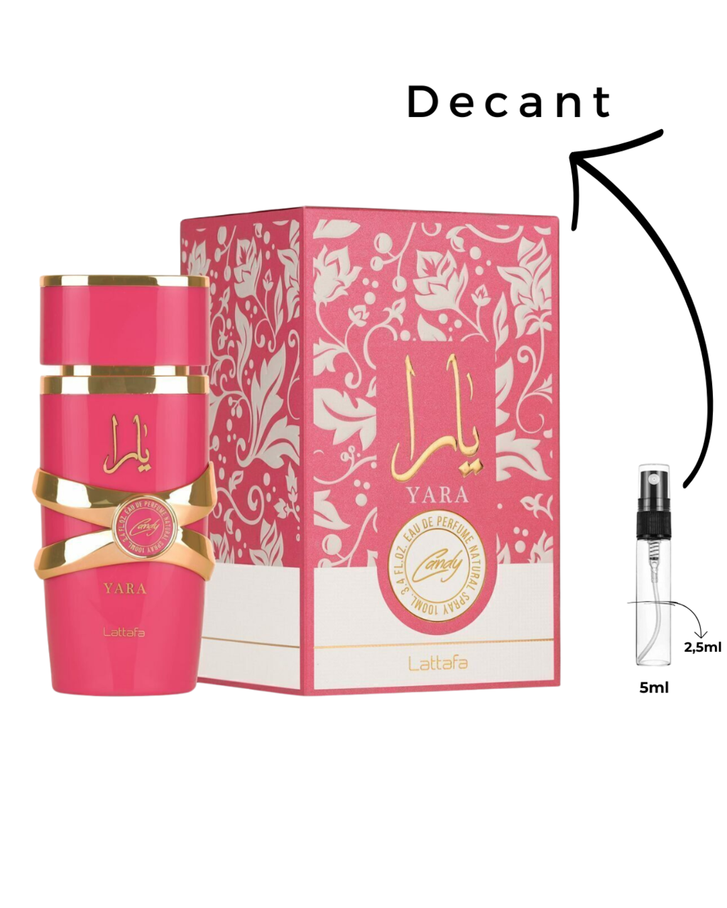Decant 5ml Yara candy