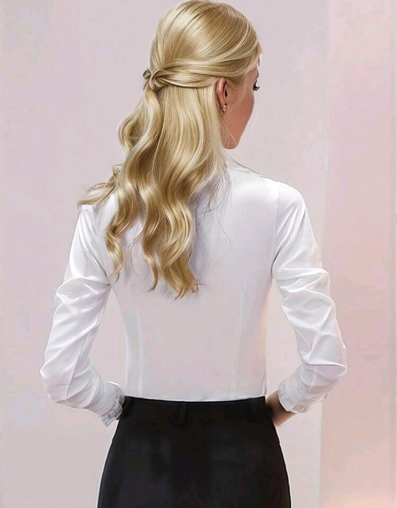 Miniatura 2 de Blusa blanca manga larga