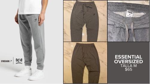 ESSENTIAL OVERSIZED JOGGER GS GRIS