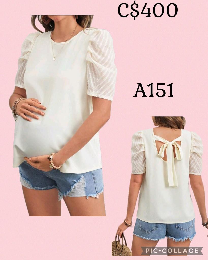 Blusa manga de amarre atrás