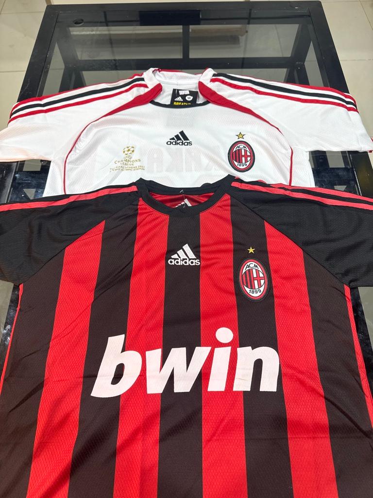 Miniatura 2 de Camisa AC Milan branca 06 - retro 09