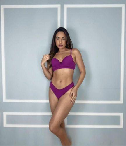 Conjunto Magenta com Bojo e Aro em Microfibra – Tamanhos P e M