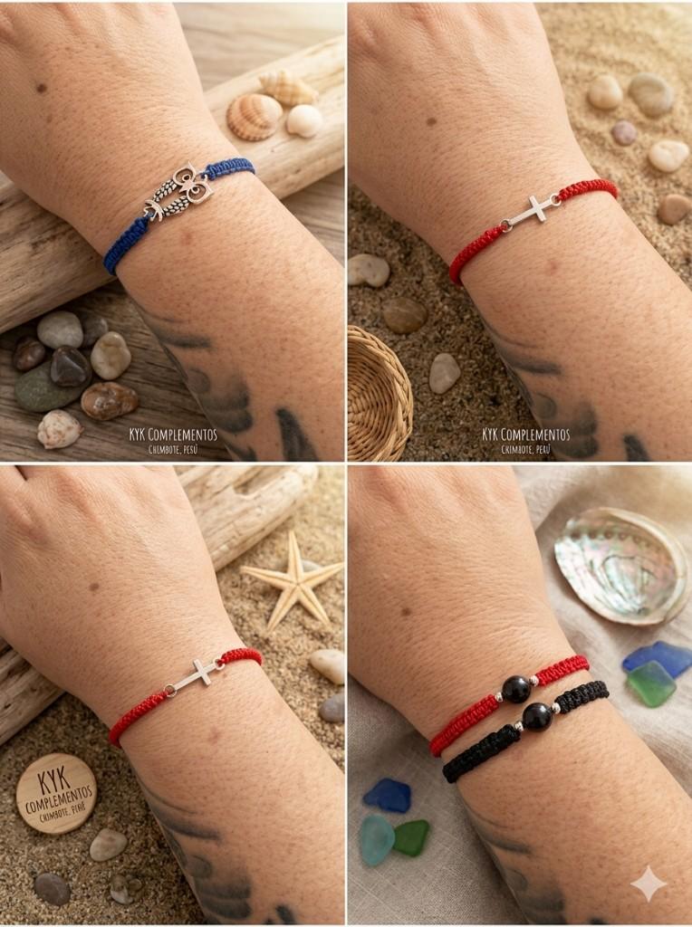 Miniatura 3 de Pulseras tejidas variadas