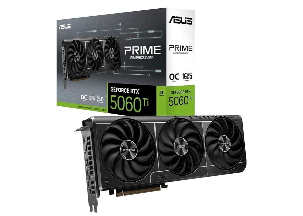Asus prime 5060ti 16gb tarjeta de video