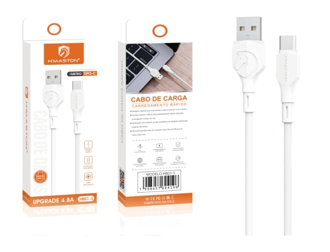 CABO H MASTON USB TIPO C  HB01-3