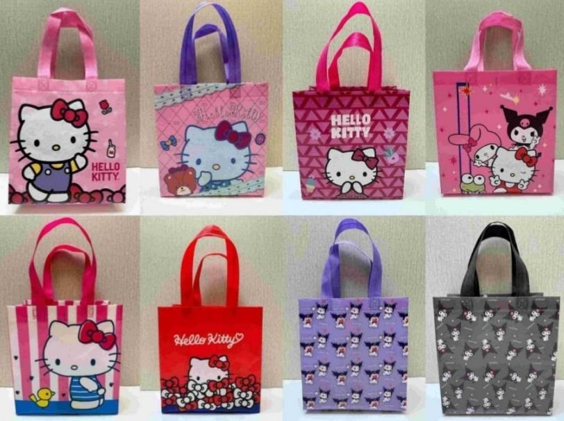 Bolsa plastificada personajes docena