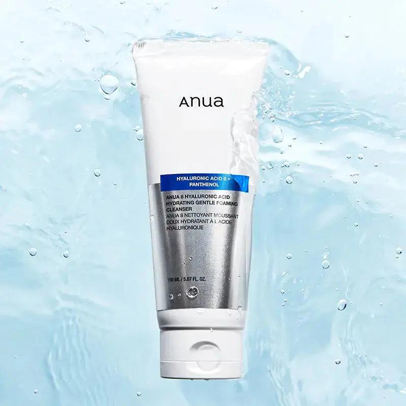 ANUA - Hyaluronic Acid 8 + Panthenol Hydrating Gentle Foaming Cleanser