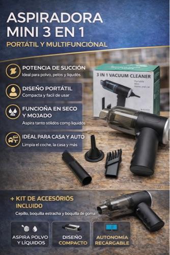 Miniatura 2 de Aspiradora Portátil 3 en 1 Inalámbrica