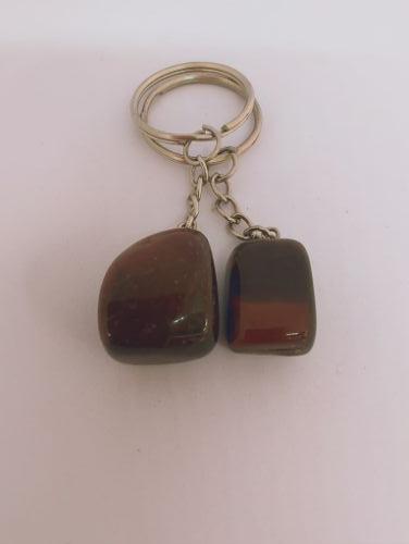 Chaveiro com Pedra Olho de Boi ( Proteção Contra Inveja)