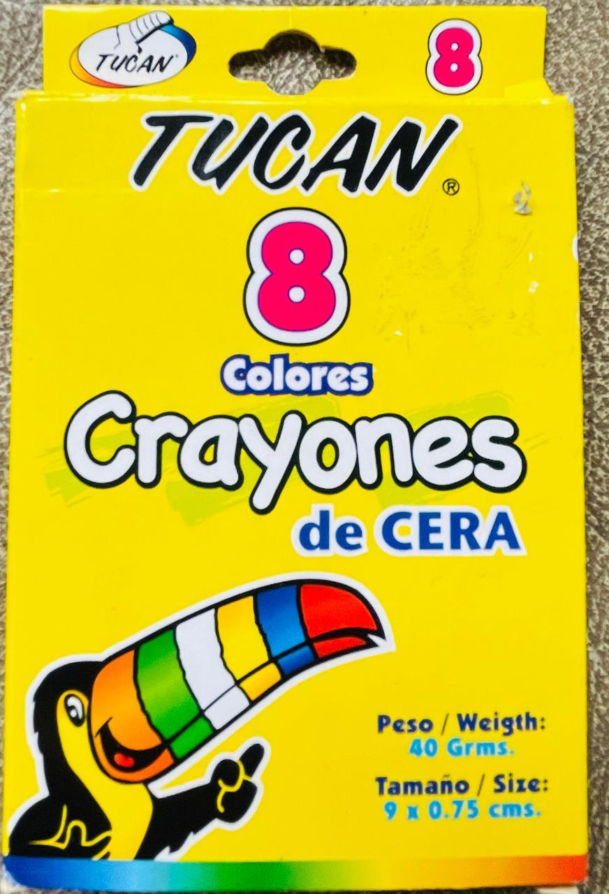 Crayones de cera Tucán cajita