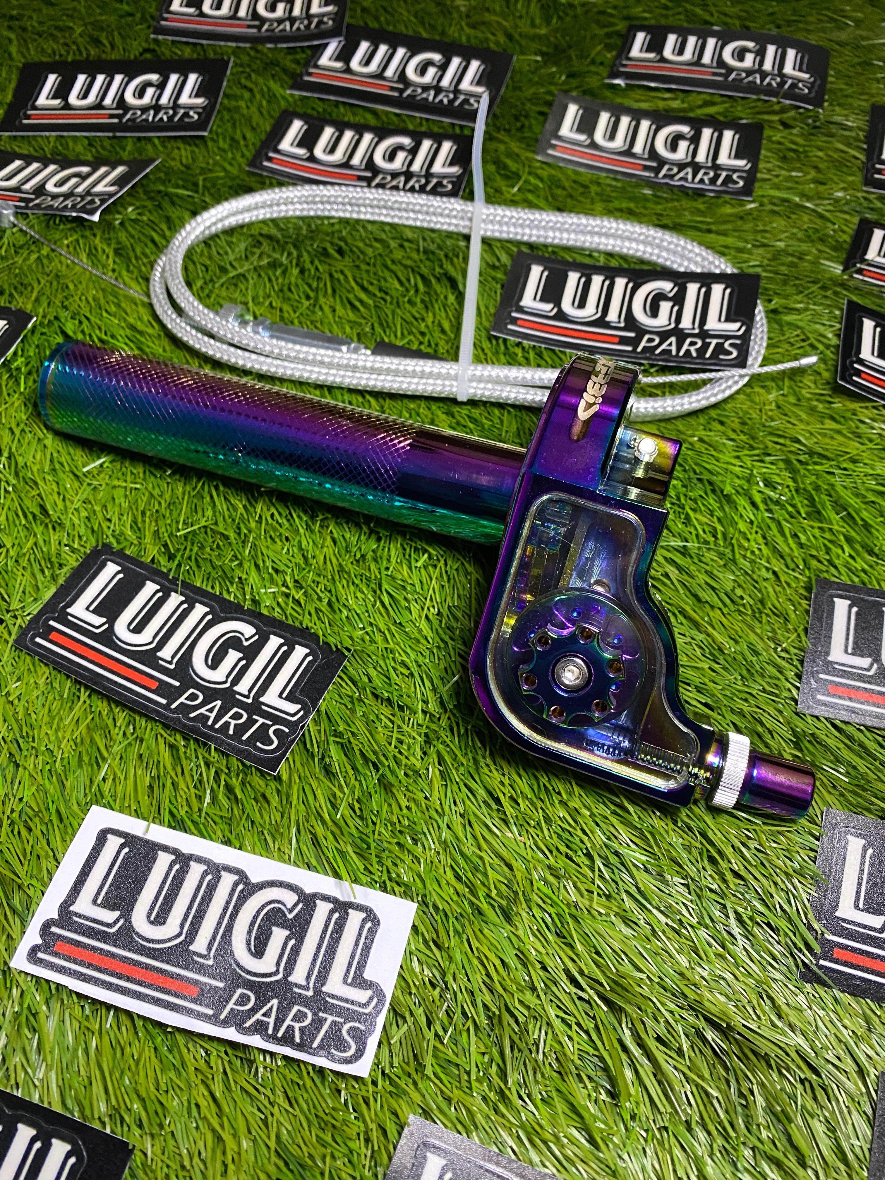 ACELERADOR DE CUARTA ACERBIS TORNASOL CON SU GUAYA