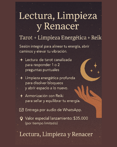 Lectura limpieza y renacer