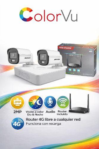 Kit camaras + Router 4g