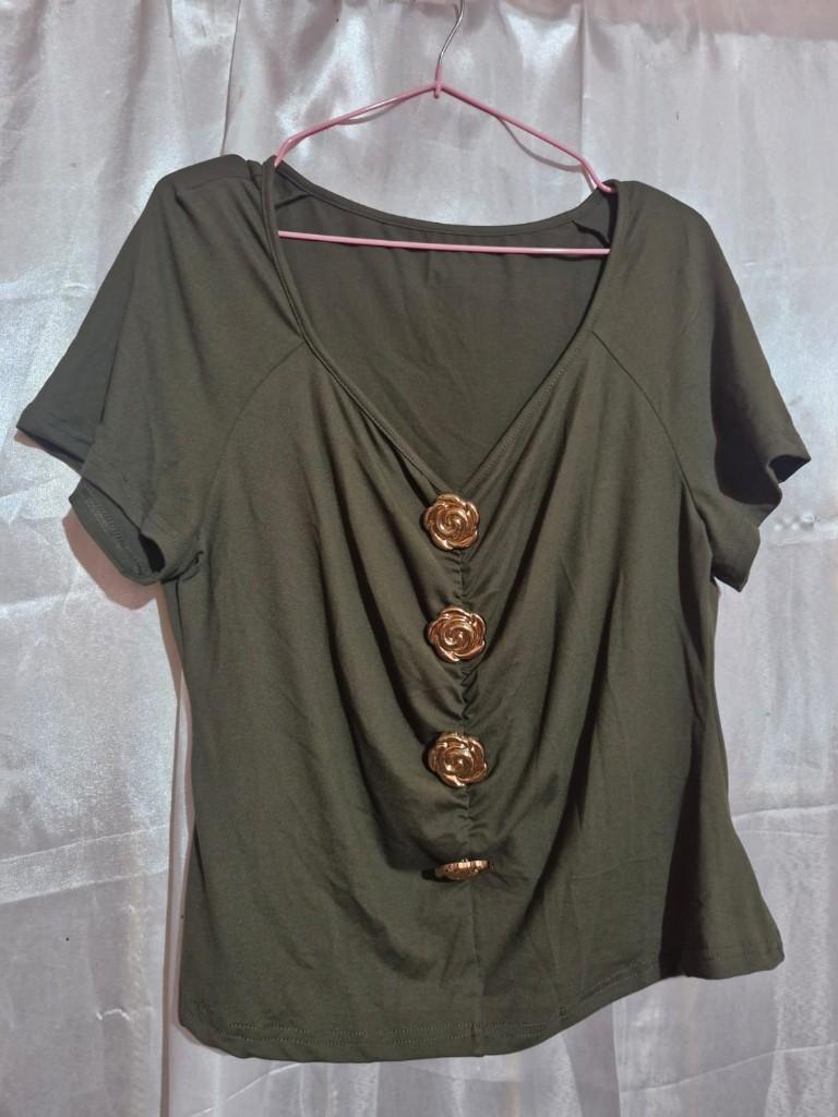 Miniatura 2 de Blusa 4 flores plus