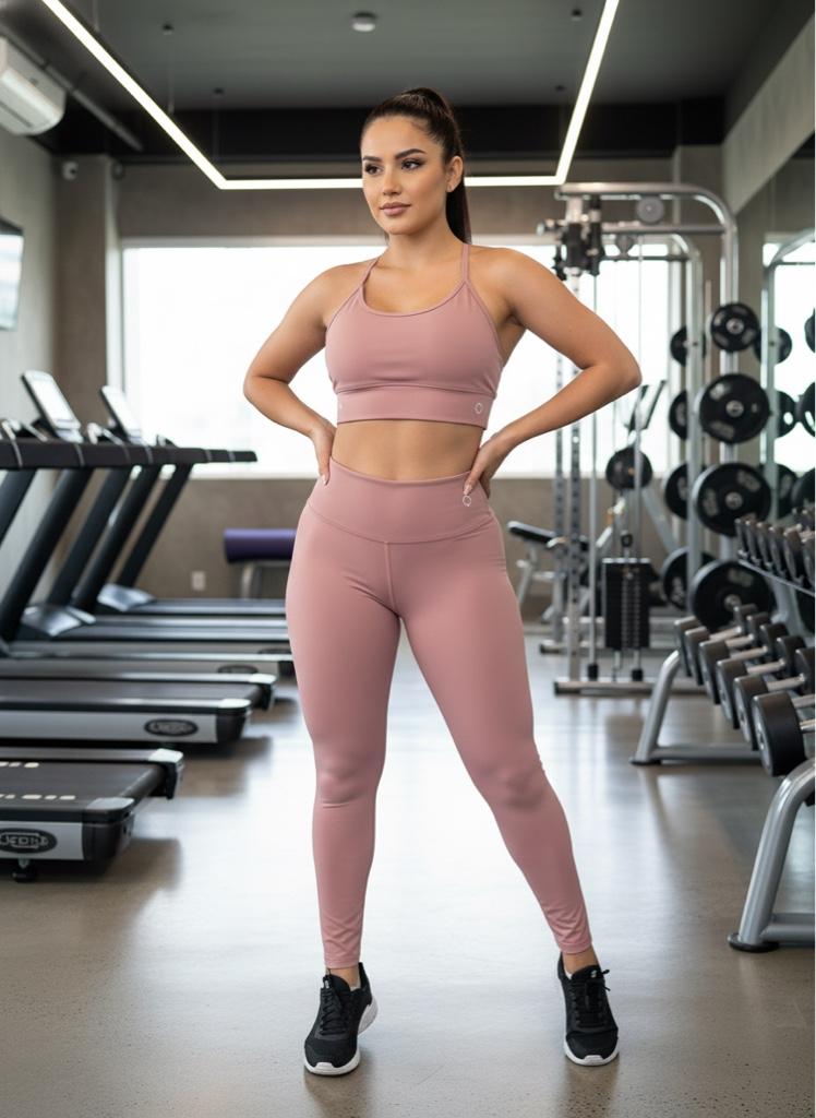 Conjunto top + legging