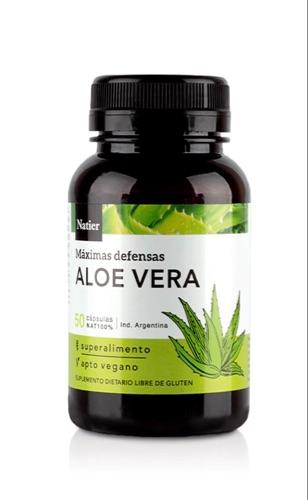 Aloe Vera x 50 cápsulas Natier