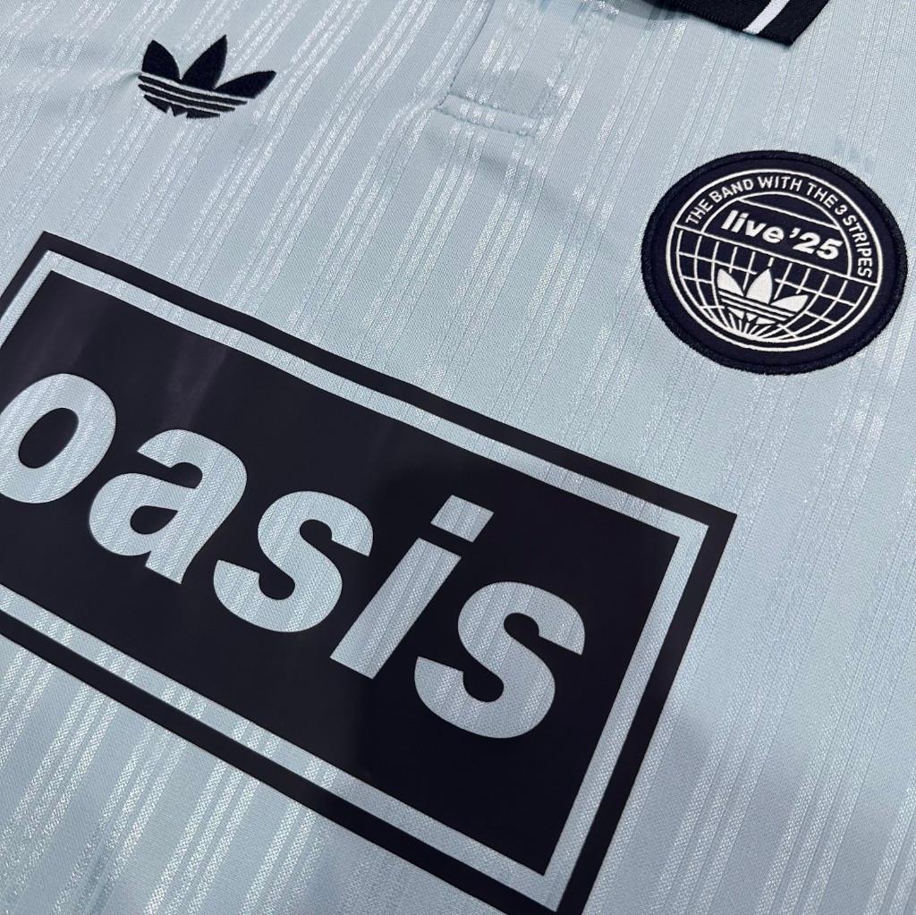 Miniatura 2 de Camisa colaboração Adidas Originals x Oasis - Azul