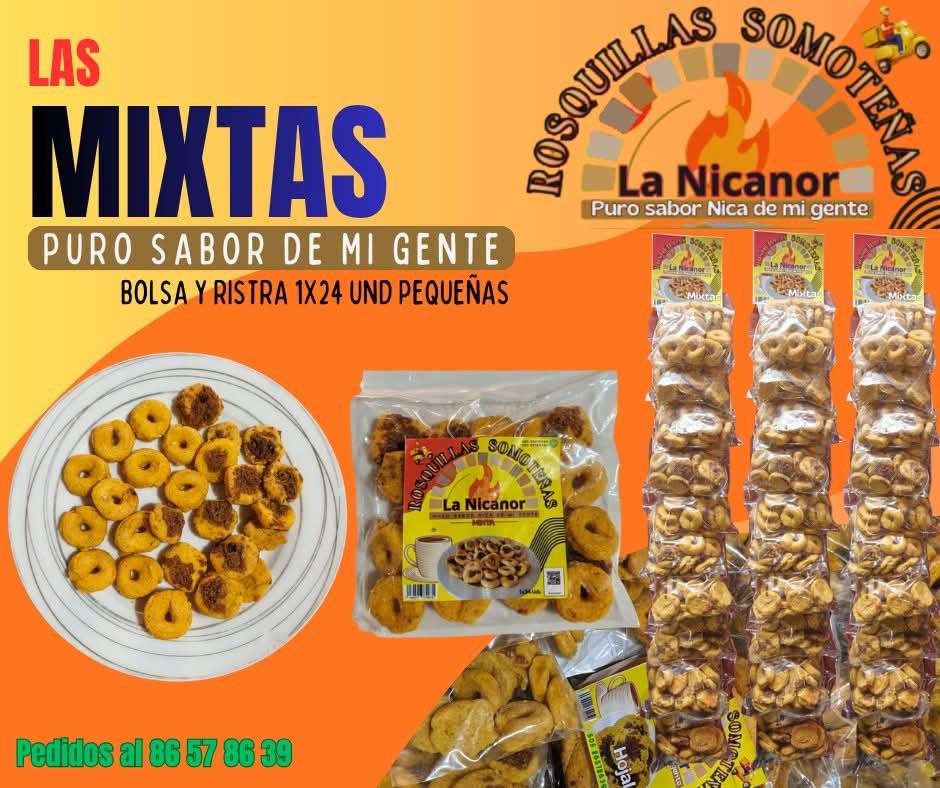 Ristra 10x10 Rosquilla  mixtas  mediana